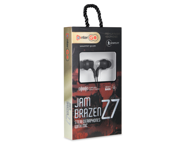 ENTERGO WIRED EARPHONE JAM BRAZEN Z7