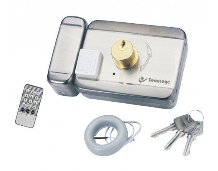 SECUREYE ELECTRIC DOOR LOCK MOTO (WITH REMOTE) S-ELCR