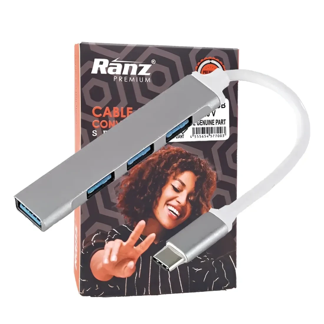 Ranz Type-C Hub 4 Port