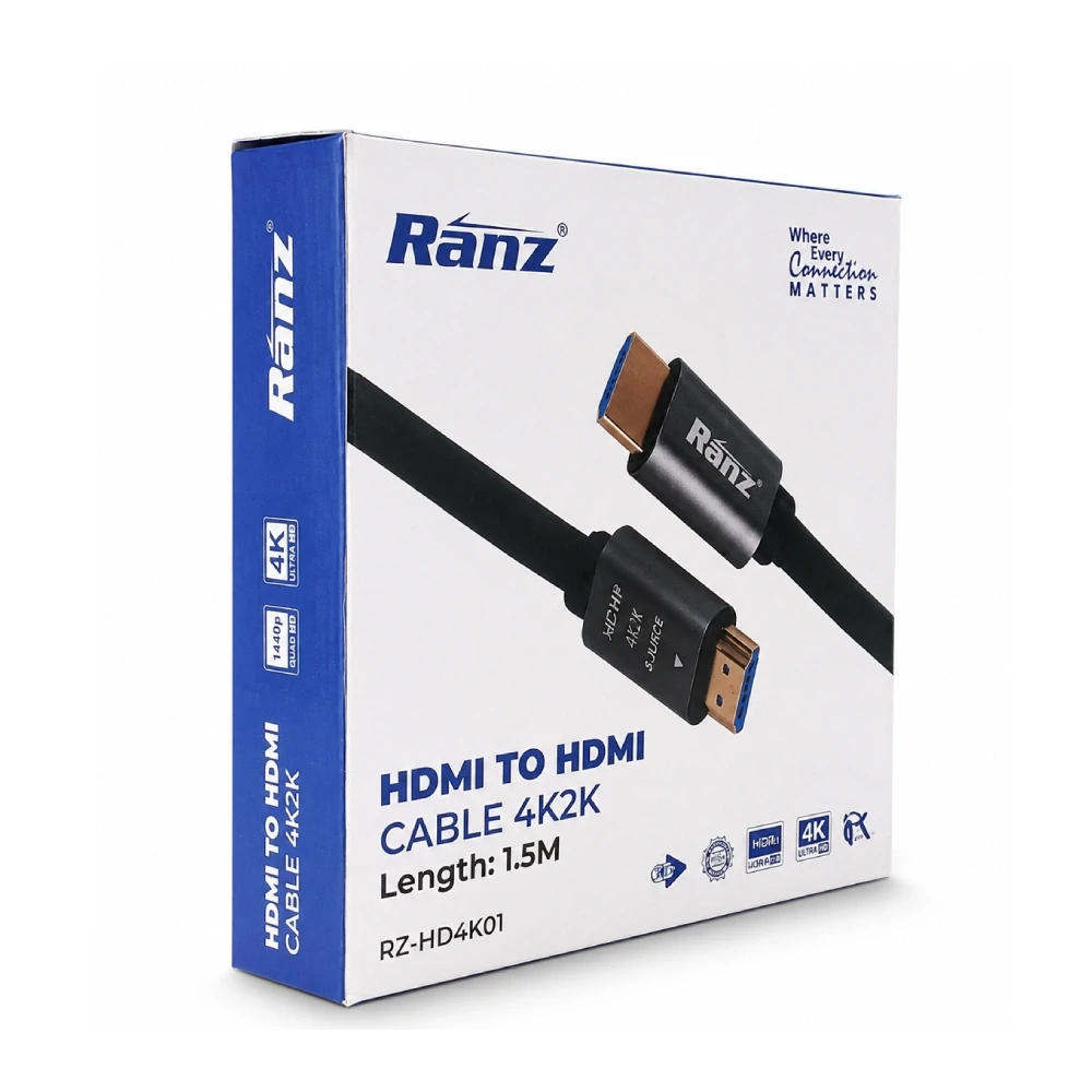 Ranz HDMI Cable 4K 1.5m