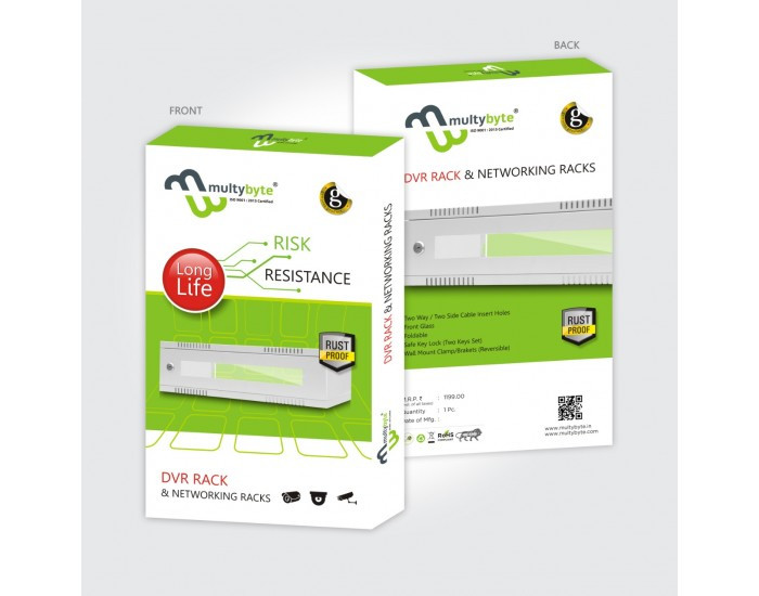 MULTYBYTE DVR RACK 2U (FOLDING)