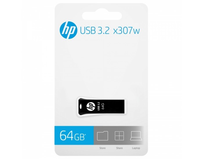 HP PENDRIVE 64GB 3.2 (X307W)