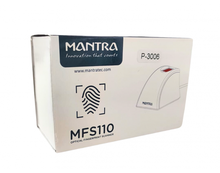 MANTRA FINGER PRINT SCANNER MFS110 L1 USB