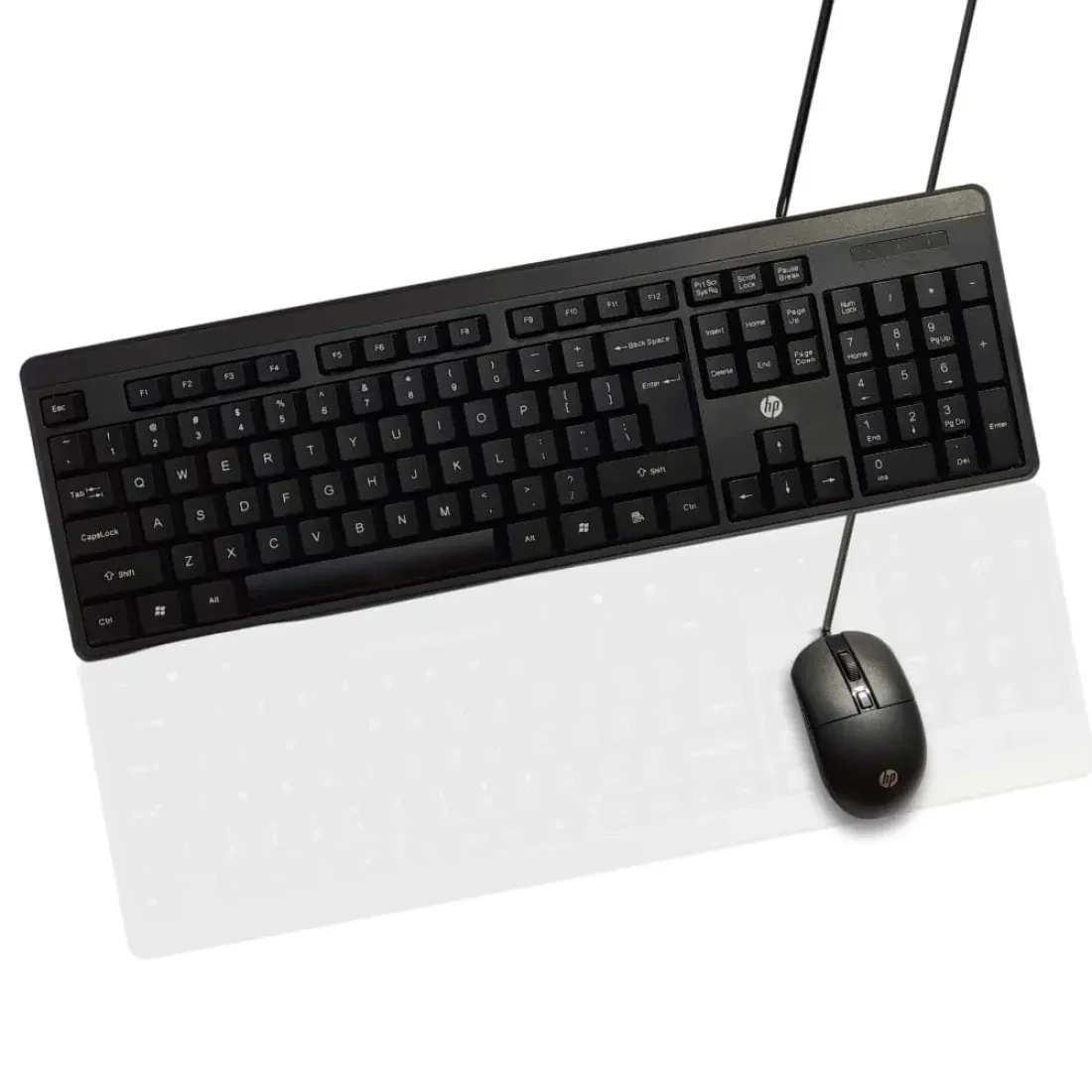 HP USB Keyboard Mouse Combo Chiclet KM150