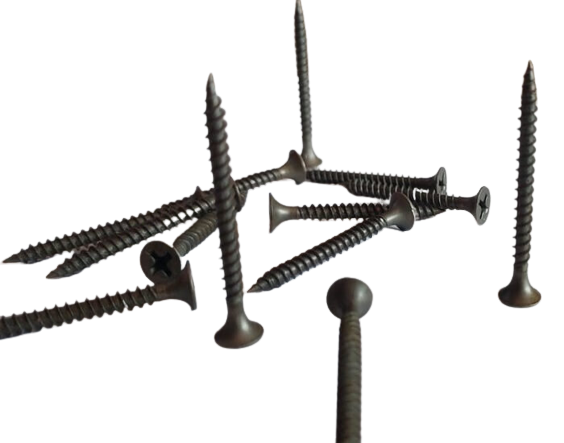 BLACK COLOR SELF TAPPING SCREW/DRYWALLSCREW/WOOD SCREW 1 INCH