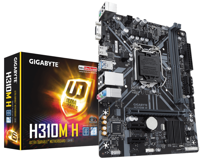 GIGABYTE MOTHERBOARD 310 (H310M-S2)