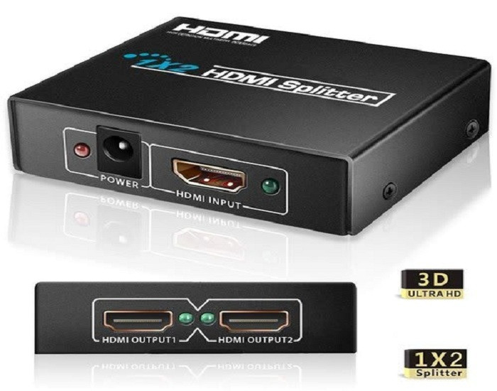 SHIELD PLUS HDMI SPLITTER 2 PORT