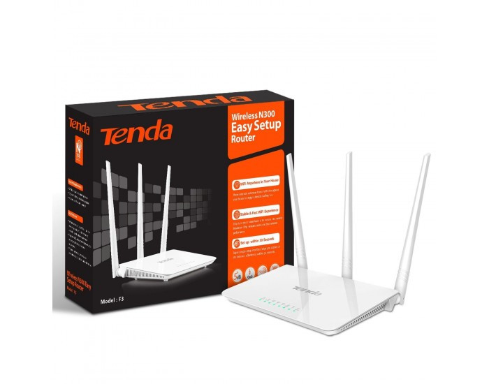 TENDA 300 MBPS WIRELESS ROUTER F3