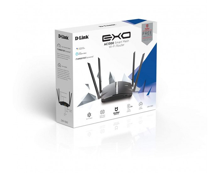 D LINK 1300 MBPS WIRELESS GIGABIT DUAL BAND ROUTER DIR 1360