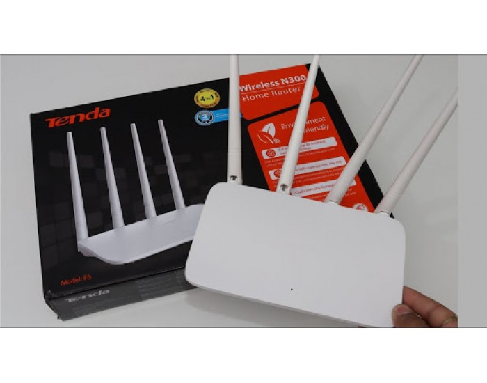 TENDA 300 MBPS WIRELESS ROUTER F6