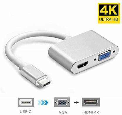 TYPE C TO VGA+HDMI CONVERTER CABLE