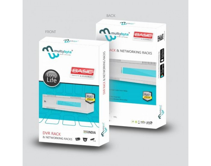 MULTYBYTE DVR RACK 2U (FOLDING) BASIC