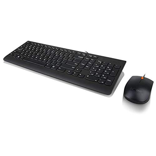 LENOVO 300 WIRED KEYBOARD AND MOUSE COMBO (BLACK)