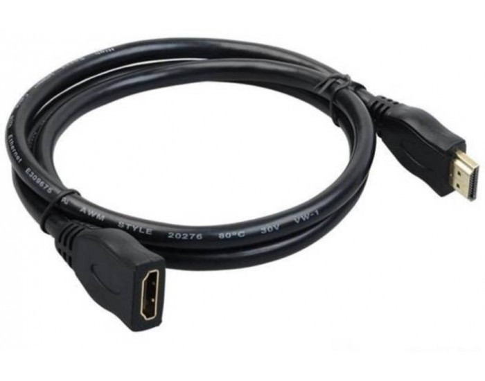 HDMI EXTENSION CABLE 1M (MALE TO FEMALE)