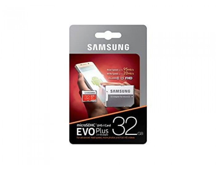 SAMSUNG MICRO SD 32GB MEMORY CARD CLASS 10