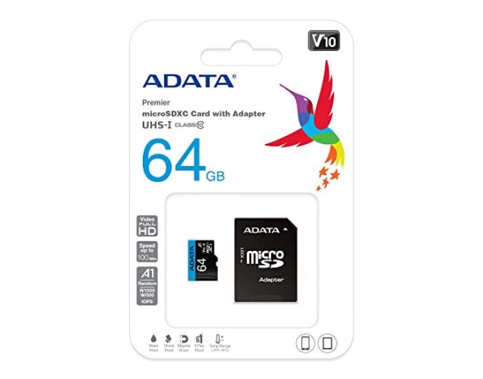 ADATA MICRO SD 64GB V10 (5 YEARS)