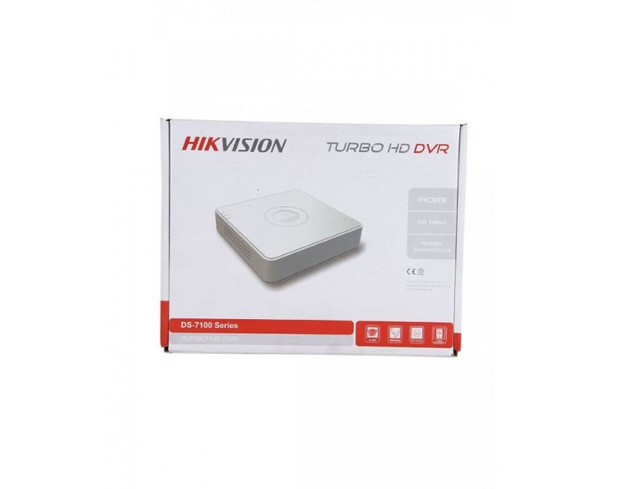 HIKVISION DVR MINI 4CH 2MP (7A04HQHIK1)