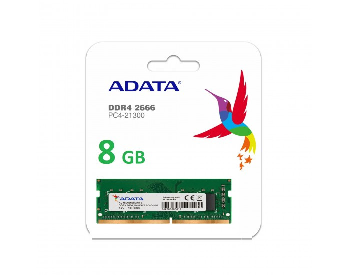 ADATA RAM 8GB DDR4 LAPTOP 2666 MHZ