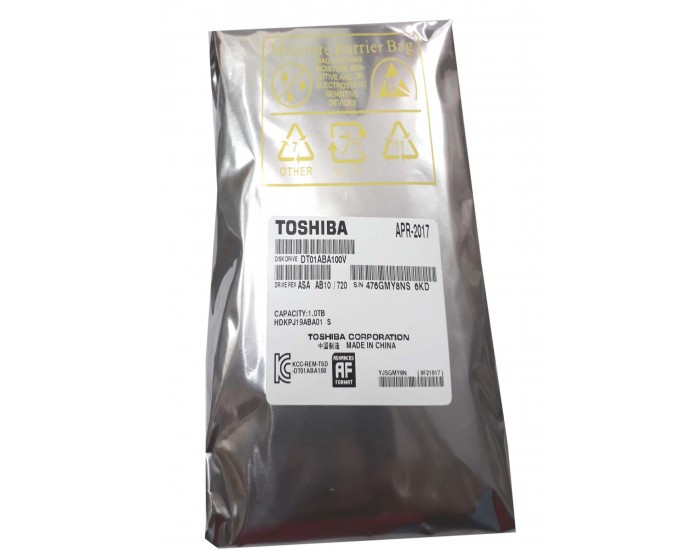 TOSHIBA INTERNAL HARD DISK 1TB VIDEO