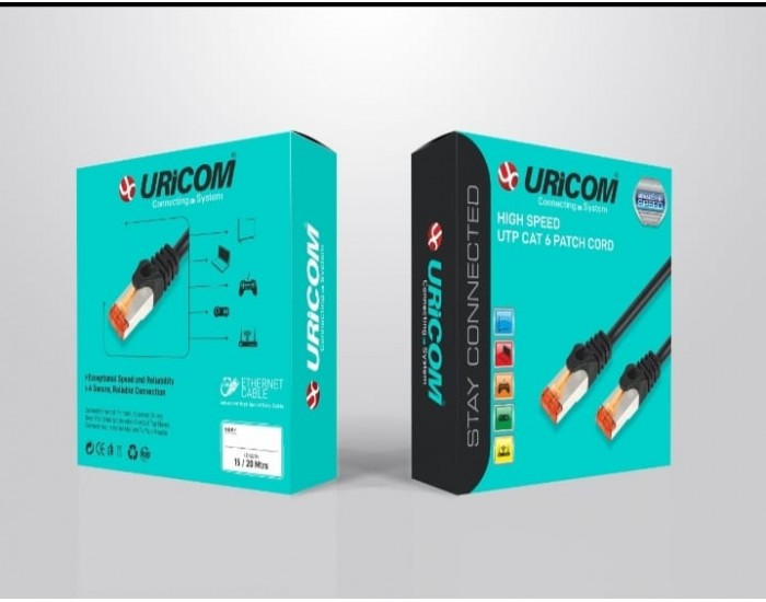 URICOM PATCH CORD 5M CAT6