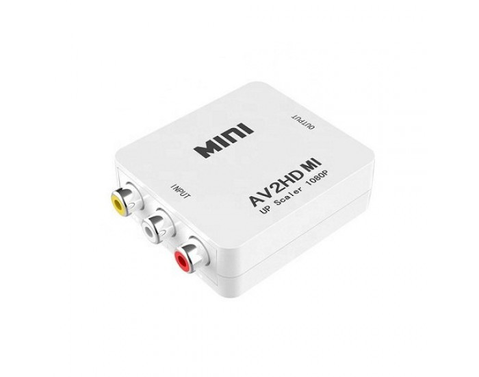 AV (VIDEO) TO HDMI (FEMALE TO FEMALE) CONVERTER