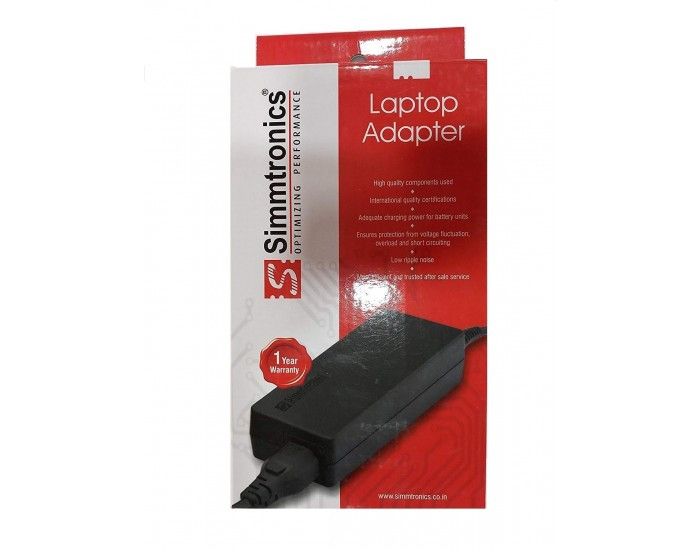 SIMMTRONICS LAPTOP ADAPTOR FOR DELL 65W 19.5V / 3.34A