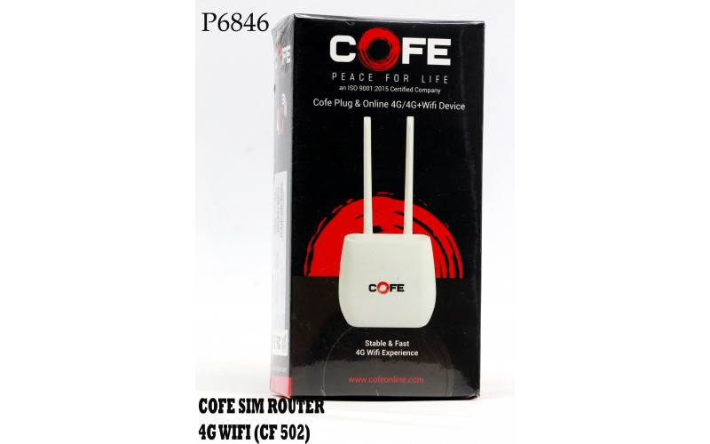 COFE SIM ROUTER 4G WIFI (CF 502)