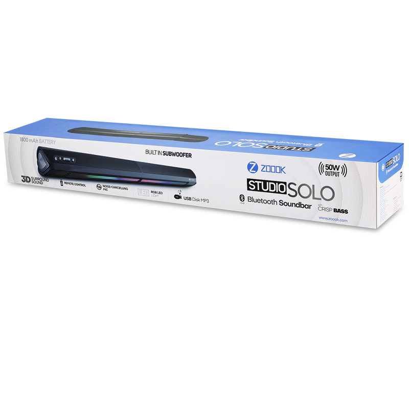 ZOOOK BLUETOOTH SOUND BAR 2.1 (STUDIO SOLO)