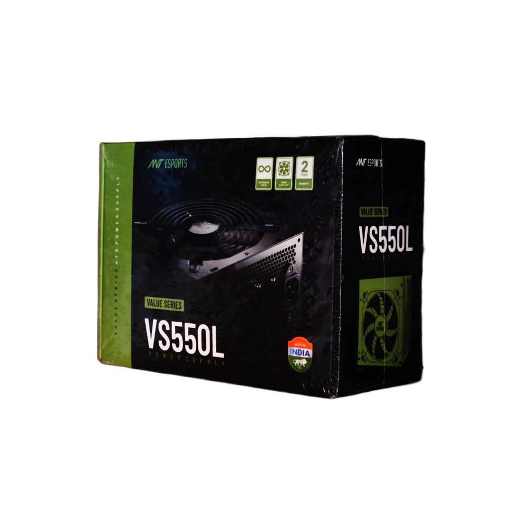 Ant Esports VS550L 550w Value Series Desktop Power Supply