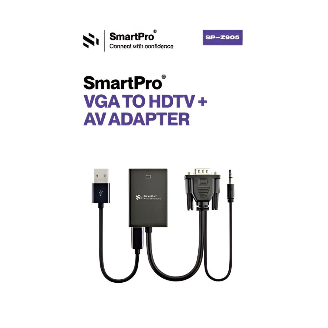 Smart-Pro VGA To HDMI Converter With Audio