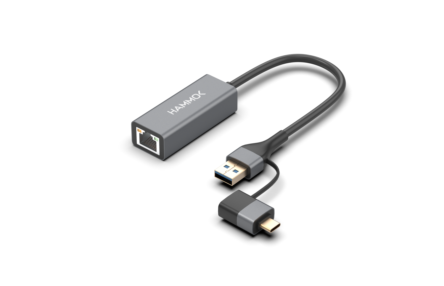 HAMMOK Freak USB/Type-C to Giga LAN 3.0