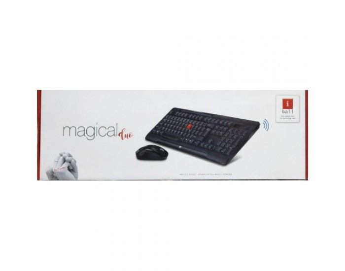 IBALL KEYBOARD MOUSE COMBO WIRELESS MAGICAL DUO 2