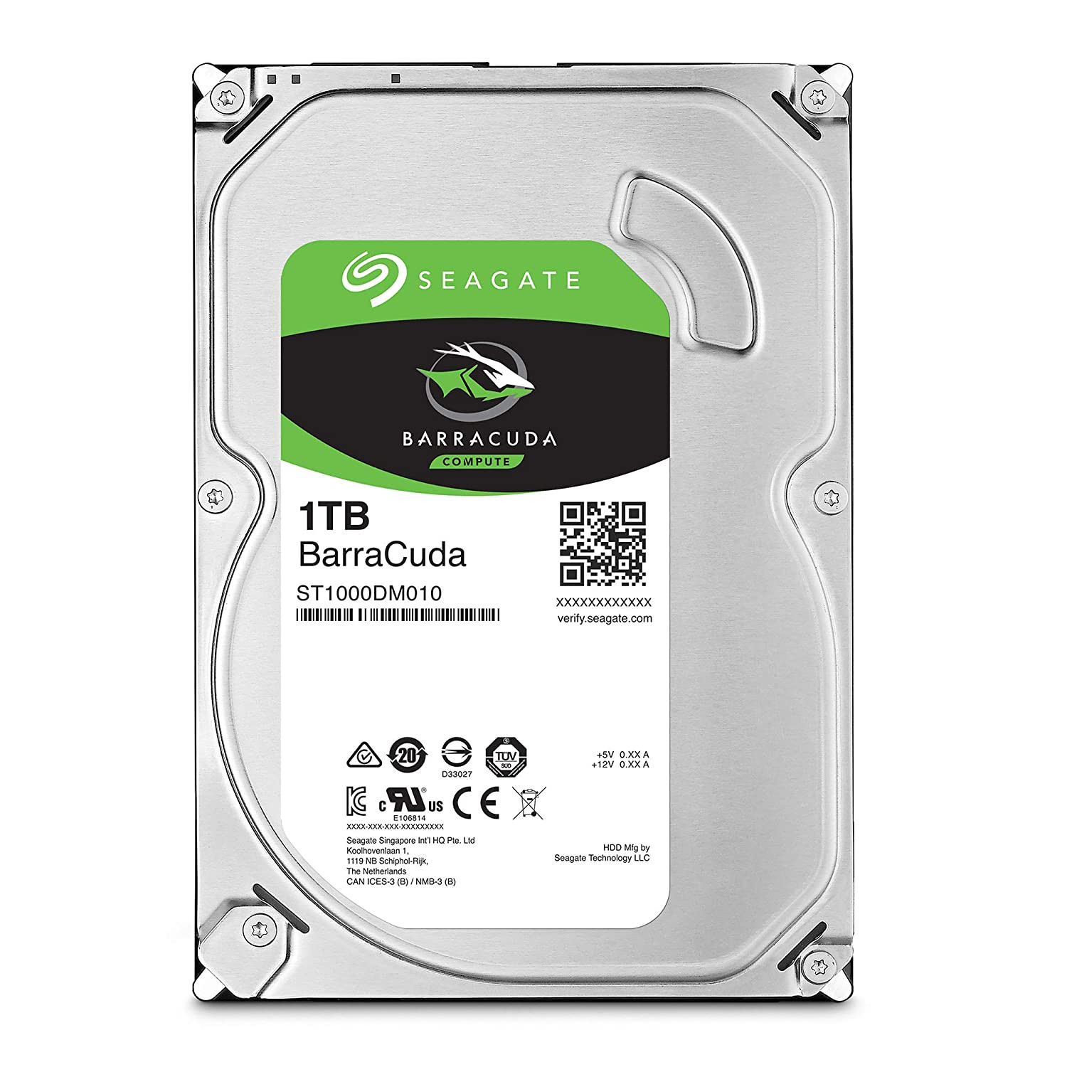 SEAGATE INTERNAL HARD DISK 1TB (BARRACUDA)
