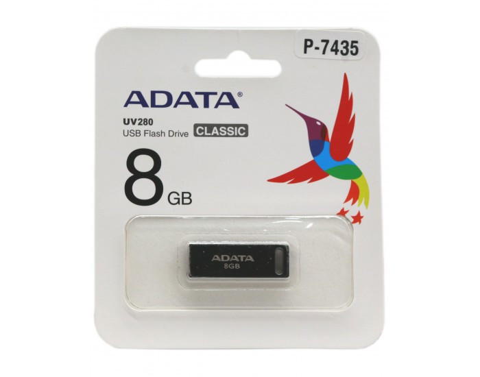 ADATA PENDRIVE 8GB 2.0 METAL UV280