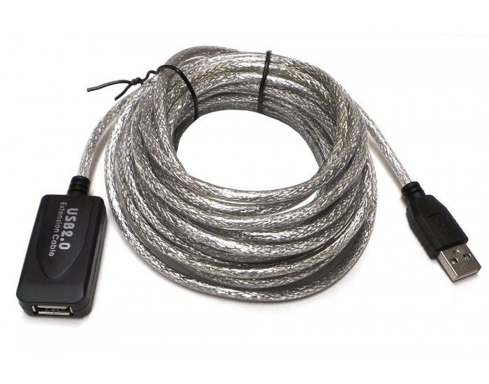 thumbnail image 2 of USB 2.0 Type-A Extension Cable Male To Female With Magnetic Ring - Multiple Lengths: 1.5M, 3M, 5M, 10M 2 of 5