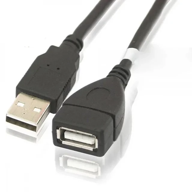 USB EXTENSION CABLE ELECTROLINE MALE TO FEMALE 1.5M