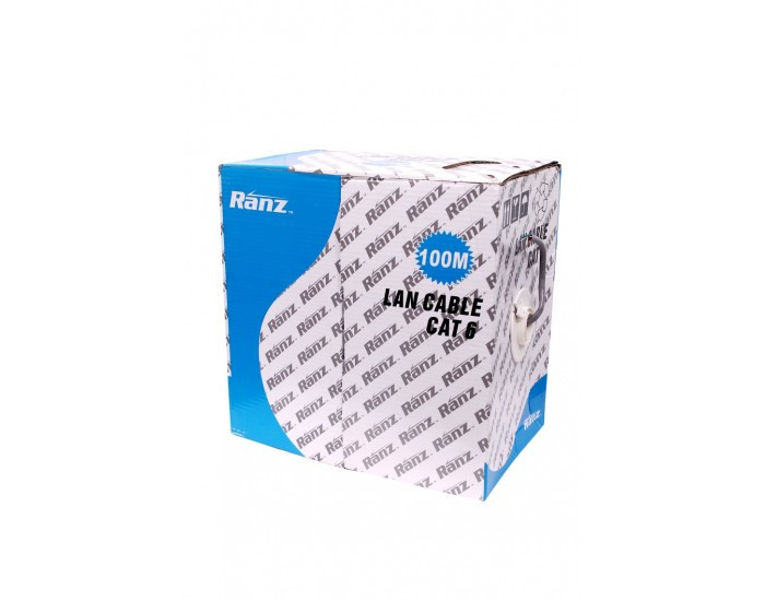 RANZ LAN CABLE CAT6 100M BLUE