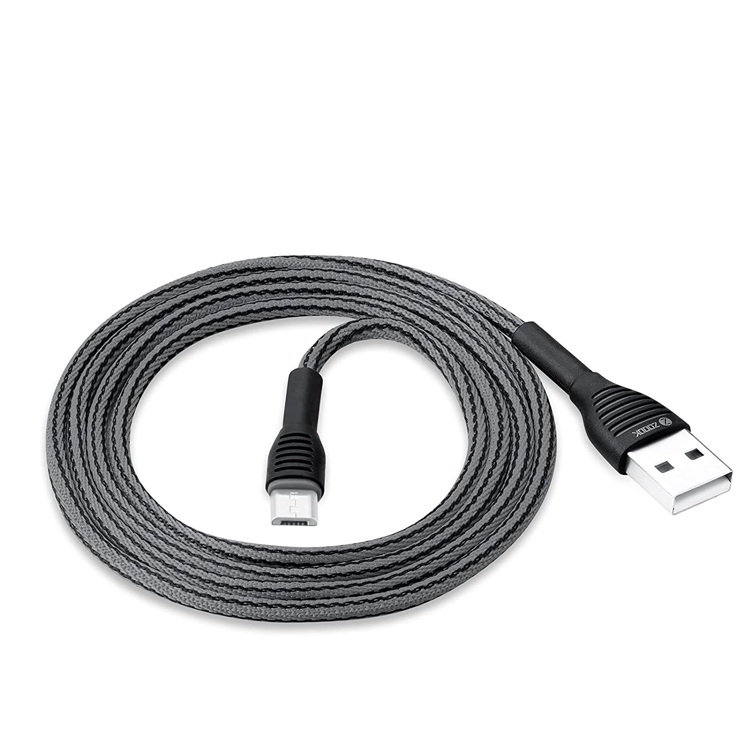 ZOOOK CHARGELINK 3AMP CHARGE AND SYNC UNBREAKABLE BRAIDED CABLE (MICRO USB)